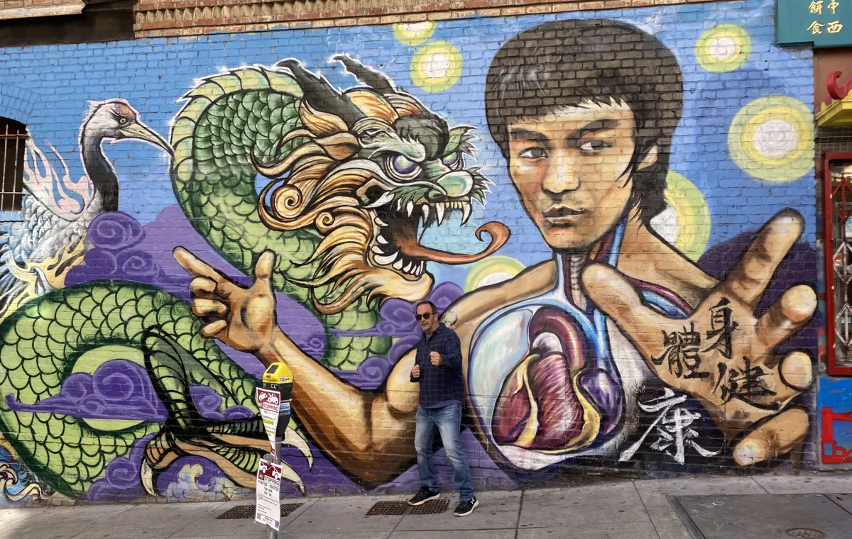 Bruce Lee Mural